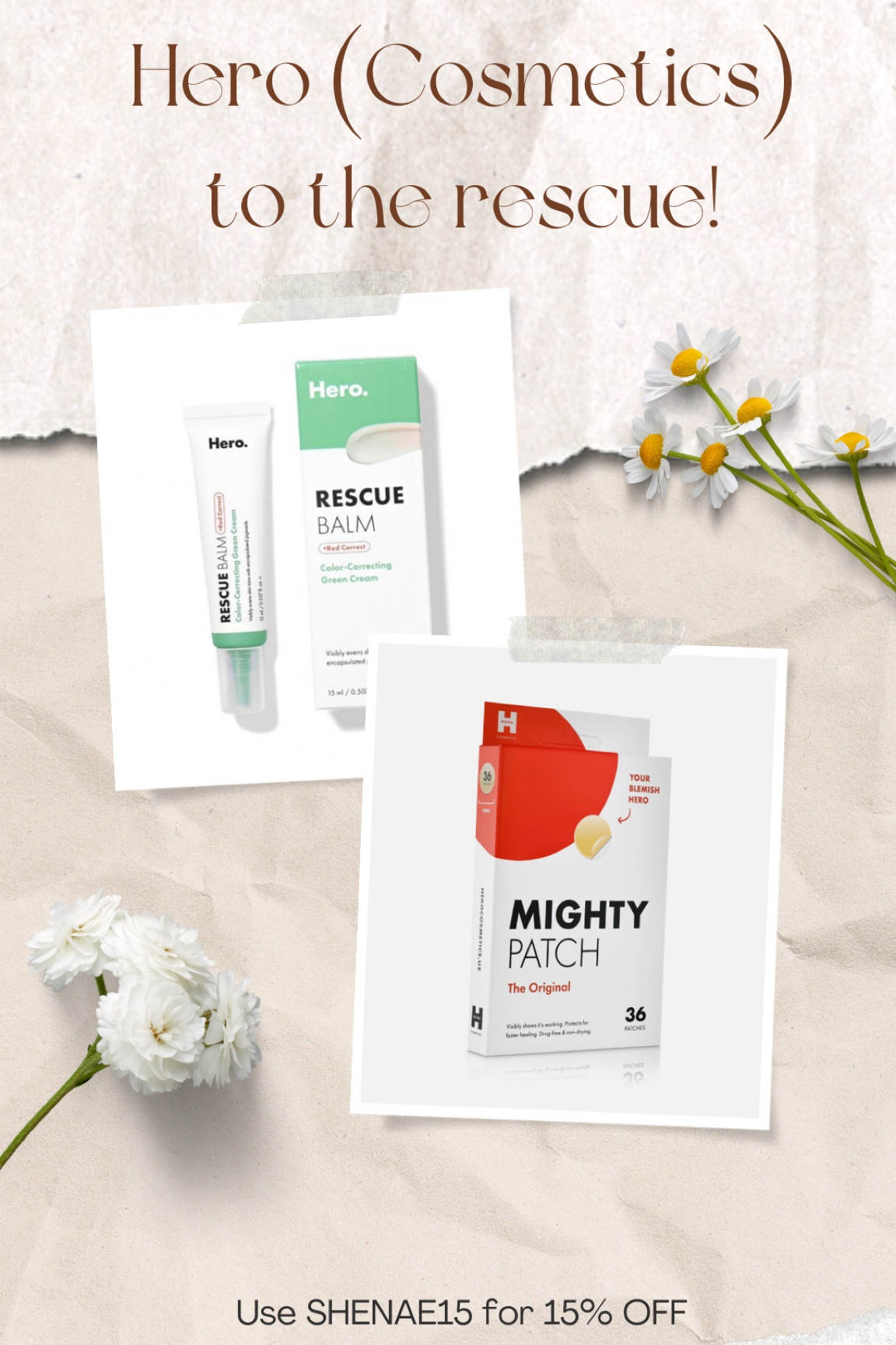 Use code SHENAE15 for 15 percent off on Hero’s Amazon storefront linked below!! Two of my FAVORITE skincare must-haves 🥰

#LTKbeauty #LTKxPrime #LTKfindsunder50