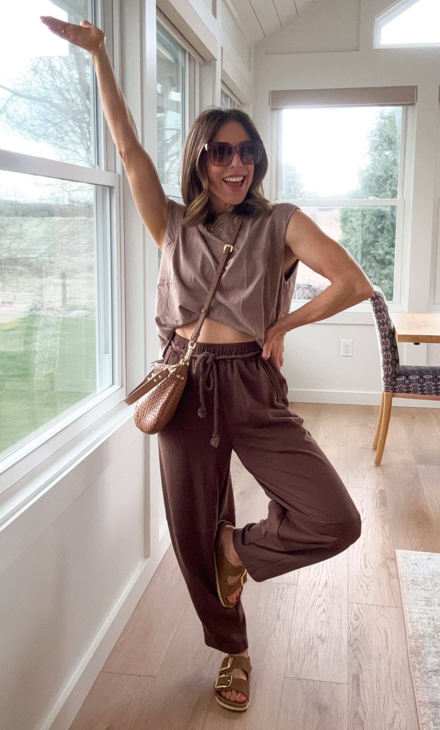 We will find every pair of comfy pants on the internet! Love this monochromatic look! 

 #LTKSeasonal #LTKOver40 #LTKPetite