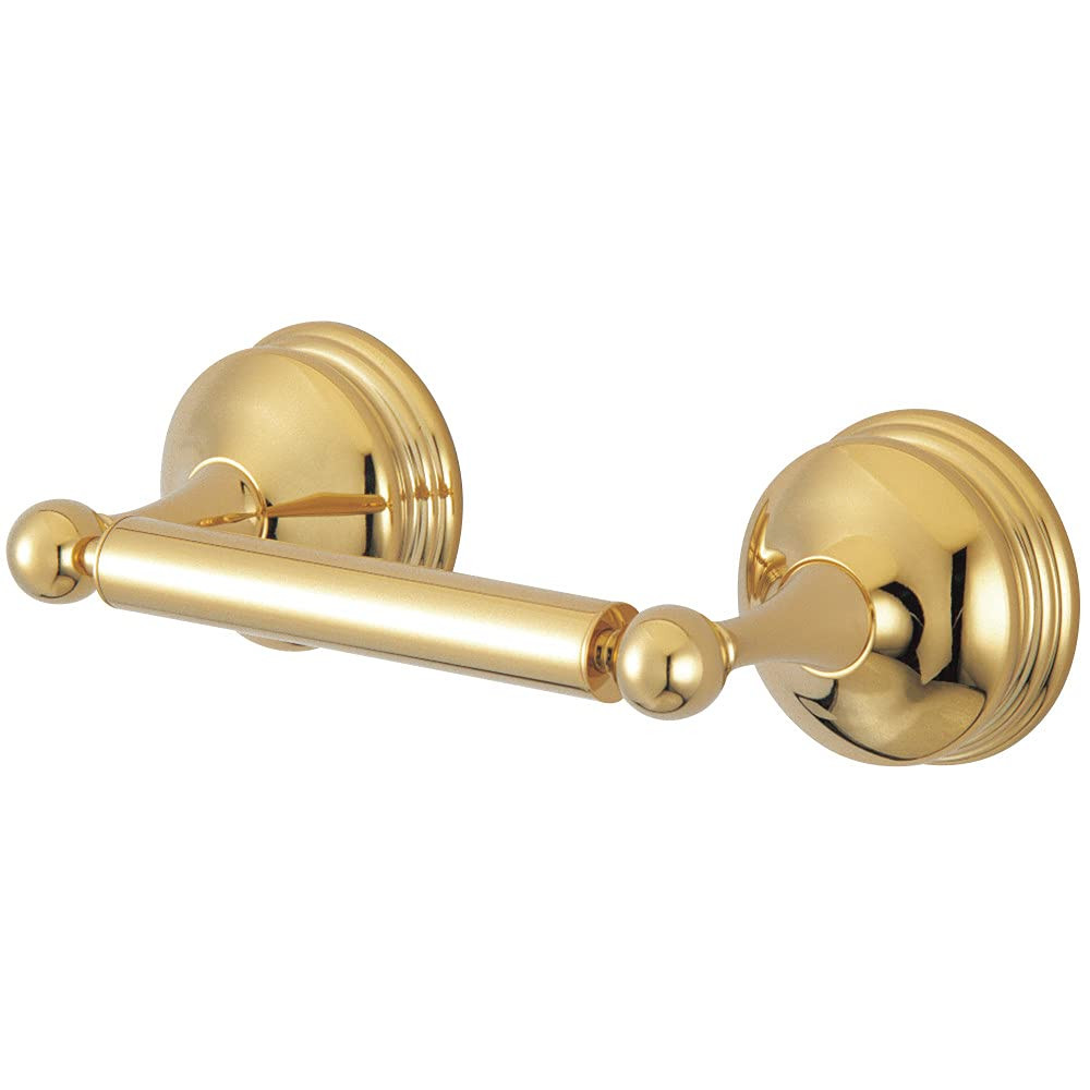 Kingston Brass BA1168PB Vintage Toilet Paper Holder, Polished Brass,9-5/8" Length | Amazon (US)