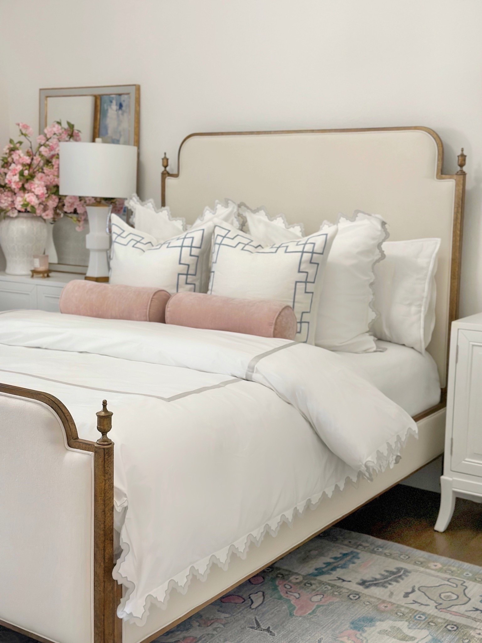 My guest room bed is on sale!! ✨ also linked my affordable oushak style rug 

#LTKHome #LTKSaleAlert #LTKStyleTip