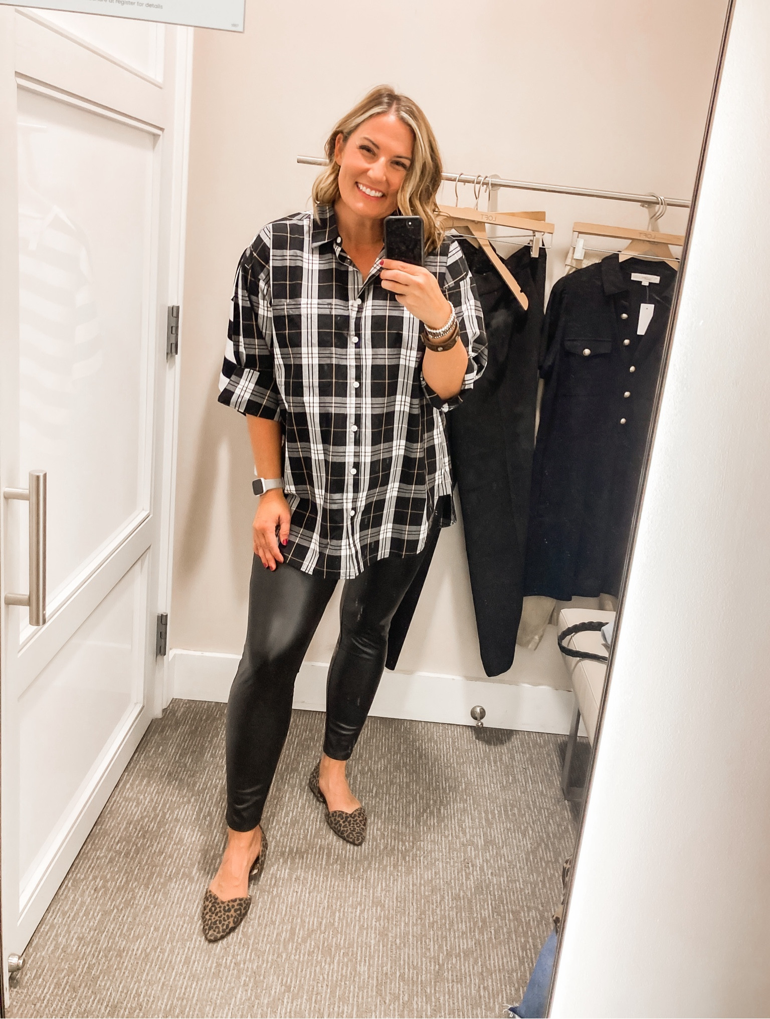 Faux leather, but teacher style 

#LTKSeasonal #LTKMidsize #LTKFindsUnder100