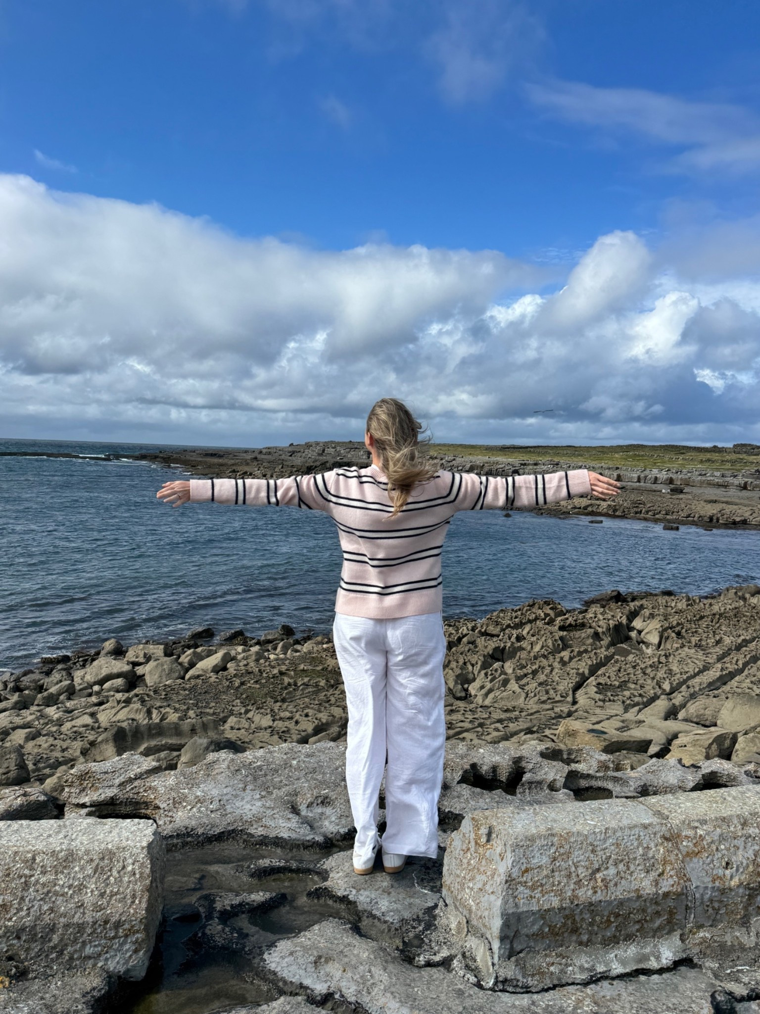 What I packed for our 10-day trip to Ireland 🇮🇪 Outfit pictured was worn to the Cliffs of Moher!


Ireland outfits | Europe outfits | striped sweater | linen pants

#LTKTravel