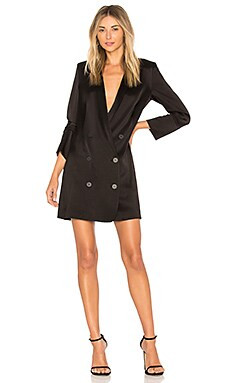 Double Breasted Satin Shirtdress
                    
                    Halston Heritage | Revolve Clothing (Global)