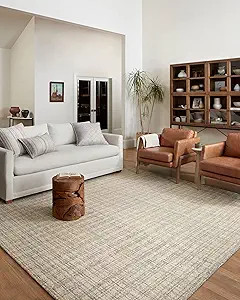 Chris Loves Julia x Loloi Polly Collection POL-03 Antique / Mist 7'-9" x 9'-9" Area Rug | Amazon (US)
