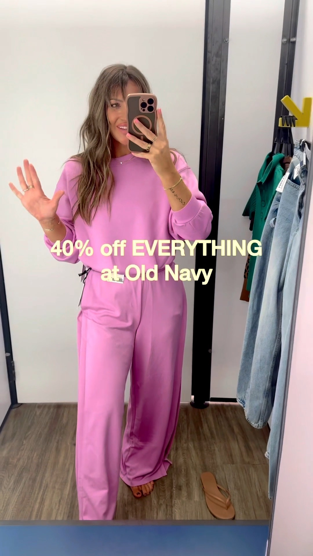 Old Navy SALE!! I grabbed *the* cutest pre-fall tops everrr. And these jeans??? OMG, I’m in love. I’m wearing an XS in everything, size 0 jeans (I always size down 1 in their denim from my true size 2). I’m 5’4 for reference! 


Teacher outfit
Workwear
Business casual 
Fall outfit
Fall transition
What to wear