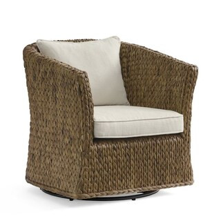 Cambria Swivel Chair | Grandin Road | Grandin Road