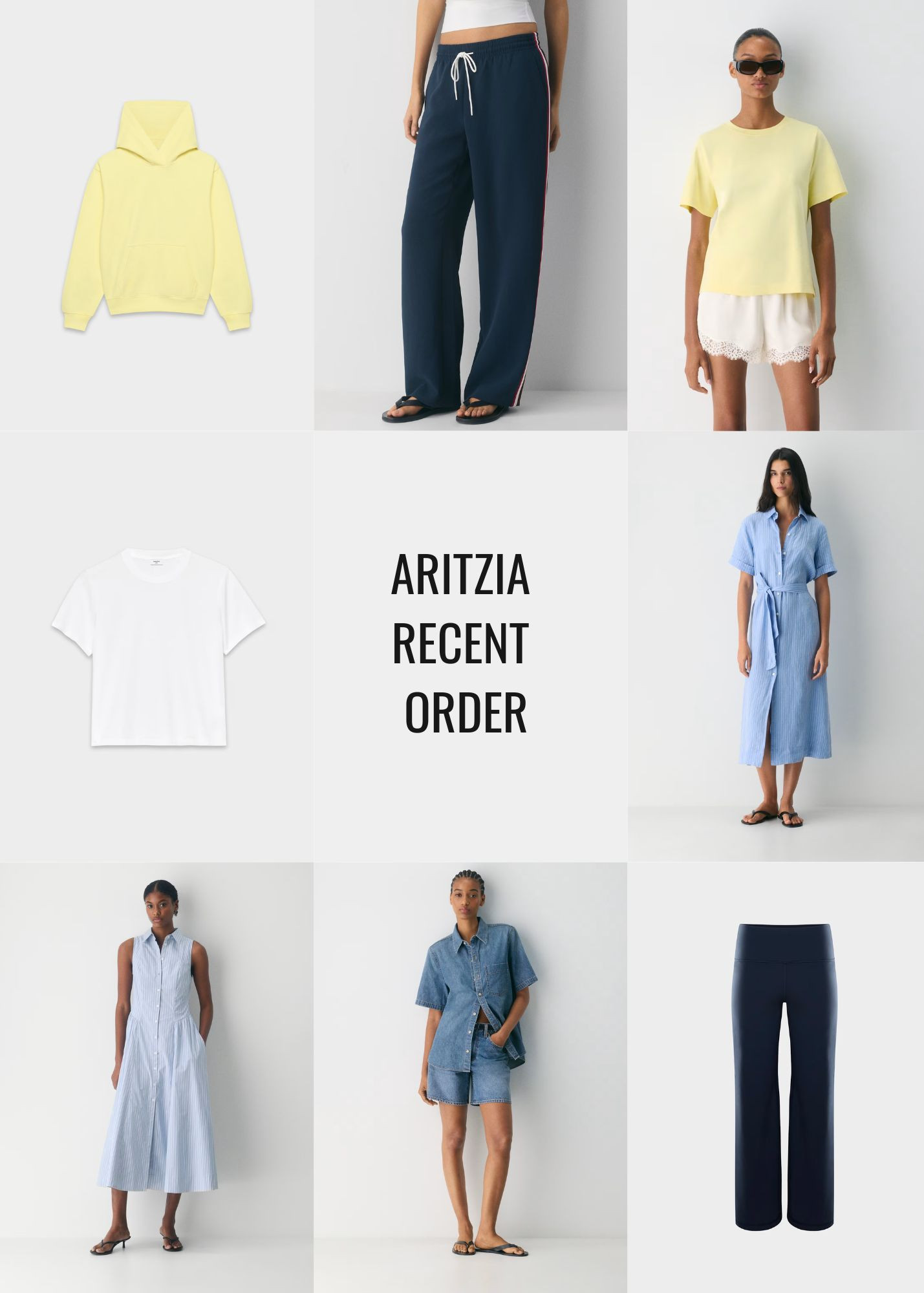 Recent @aritzia Order- can't wait to try all these for you!