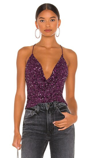 Michal Top in Purple | Revolve Clothing (Global)
