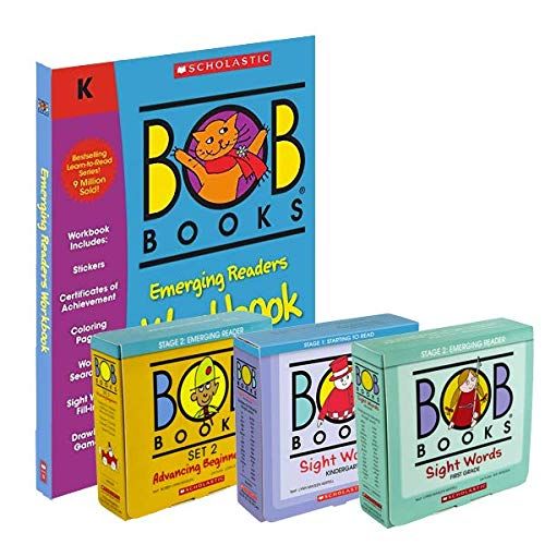 Bob Books Complete Stage 2: Emerging Readers Set | 3 Book Sets plus Workbook | Amazon (US)