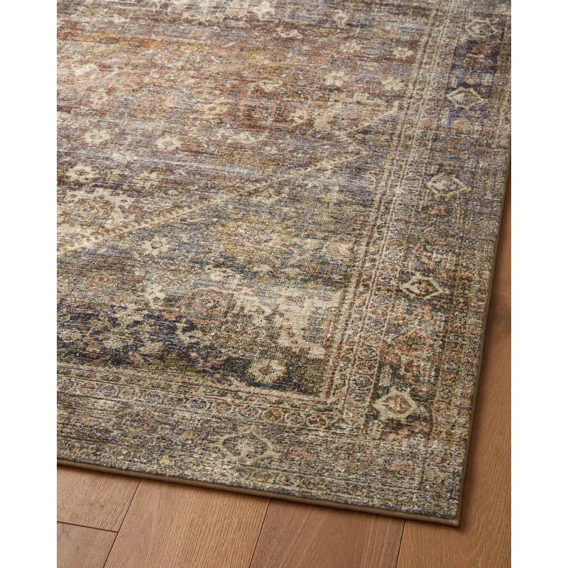 Amber Lewis x Loloi Morgan Spice / Lagoon Area Rug | Wayfair North America