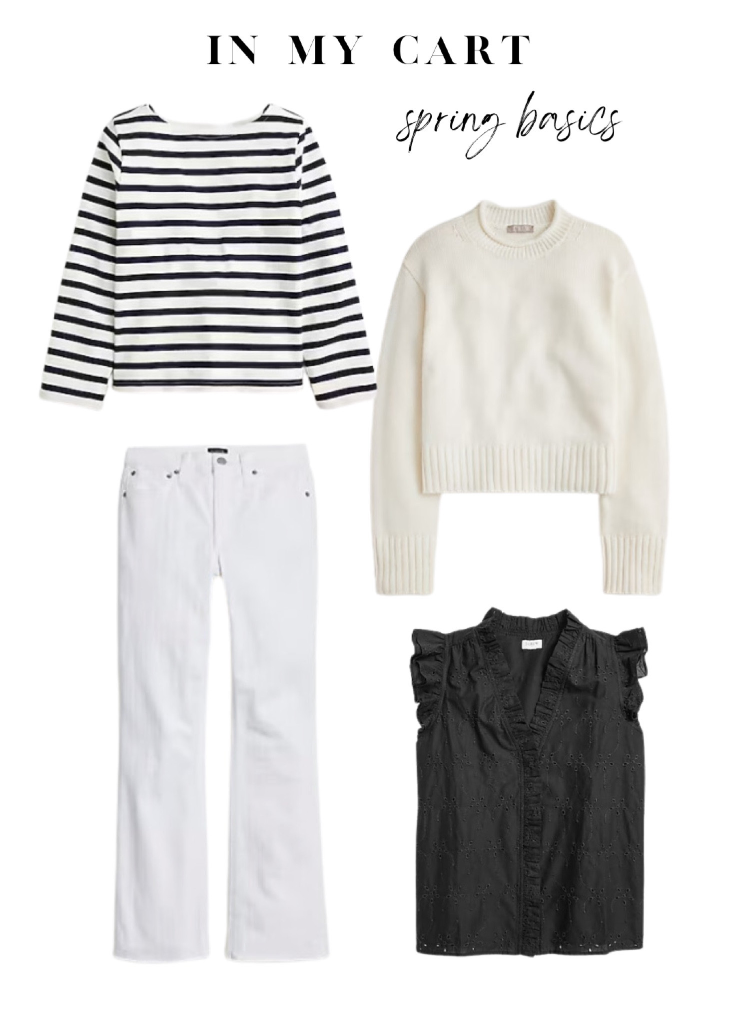 All on sale.  Spring basics.  

#LTKfindsunder50 #LTKsalealert #LTKstyletip