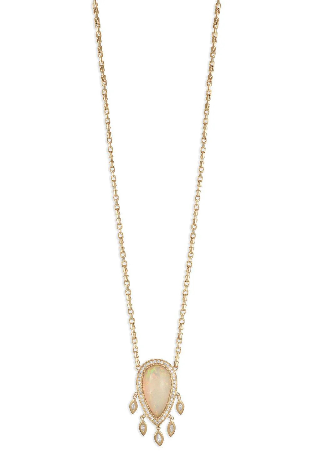 Opal Teardrop Necklace | JACQUIE AICHE | Marissa Collections