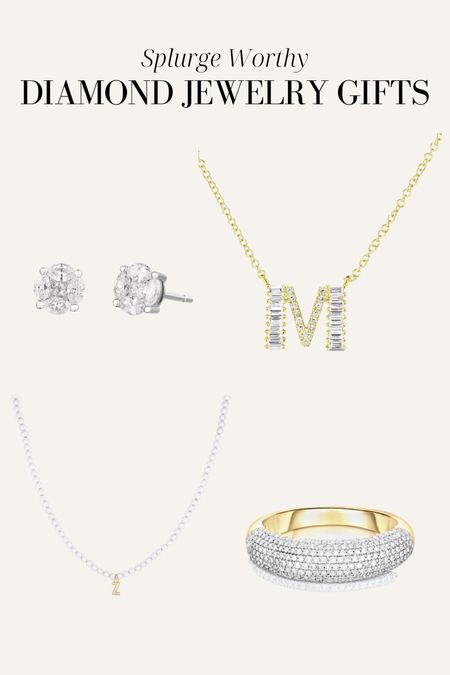 Splurge gifts, Diamond jewelry gifts, jewelry gifts for her, gift guide for her, ring concierge 

#LTKHoliday