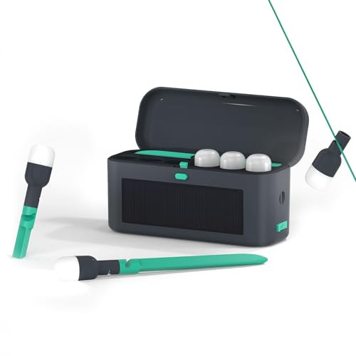 MPOWERD Luci Solar Site Lights: Stringless String Lights, Six Detachable Mini Camping Lights with Tent Stakes and Charging Case | Lights 1,000 sq ft | Rechargeable via Solar and USB | Lasts 20 Hours | Amazon (US)