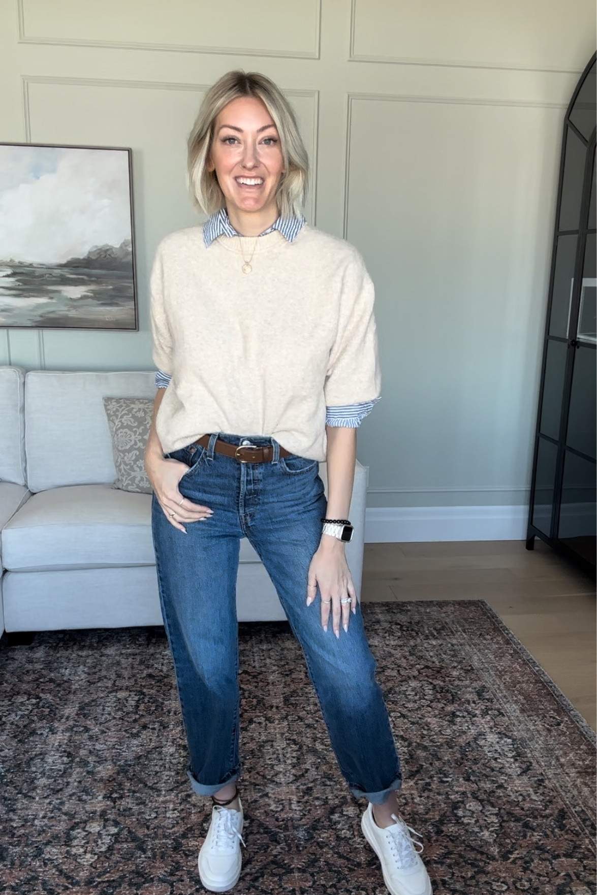 For my tall girls, the perfect straight leg denim. (I’m 5’9 and wearing a 27. Normally wear 26, and wish I would have stayed there, these stretch a little with wear.)

#LTKMostLoved #LTKstyletip