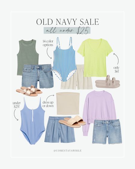 The cutest tanks, swimsuits, and shorts from @old navy are 50% off this week! 😍 Don't miss these amazing offers! Hurry over to @old navy today! 👏🏻

#LTKSaleAlert #LTKSeasonal #LTKStyleTip