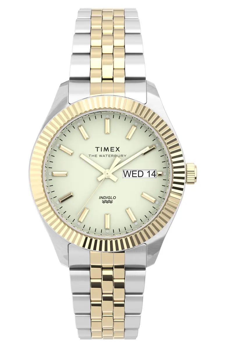 Timex® Waterbury Legacy Boyfriend Bracelet Watch, 36mm | Nordstrom | Nordstrom