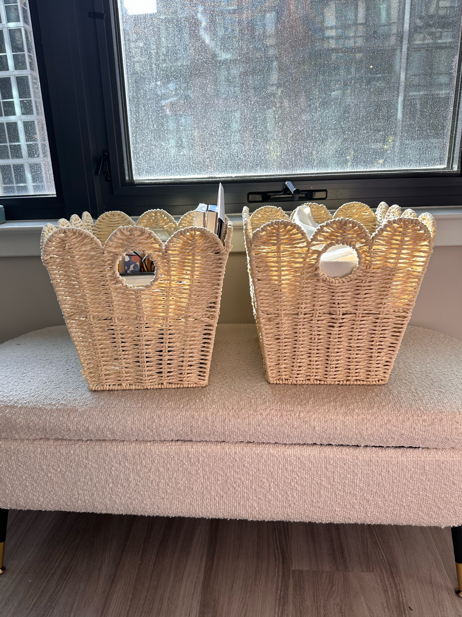 Woven Scallop Kids' Storage - … curated on LTK