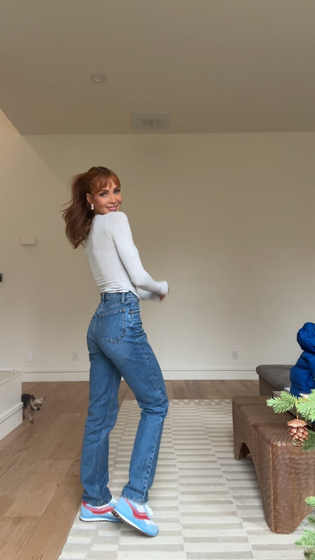 Game day fit 

Jeans 24
Top xs
Coat size 4