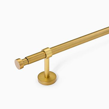 Low Profile Adjustable Curtain Rod | West Elm (US)