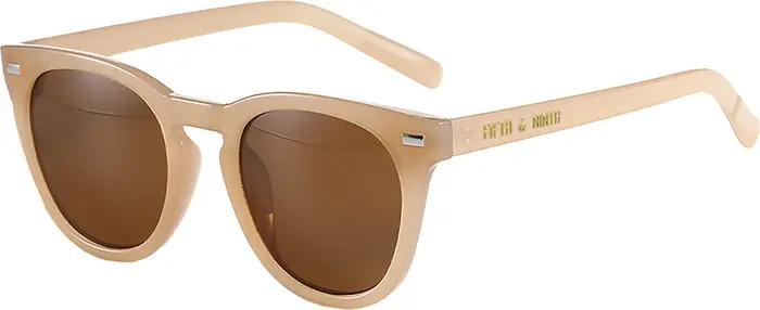 Raleigh 55mm Round Sunglasses | Nordstrom