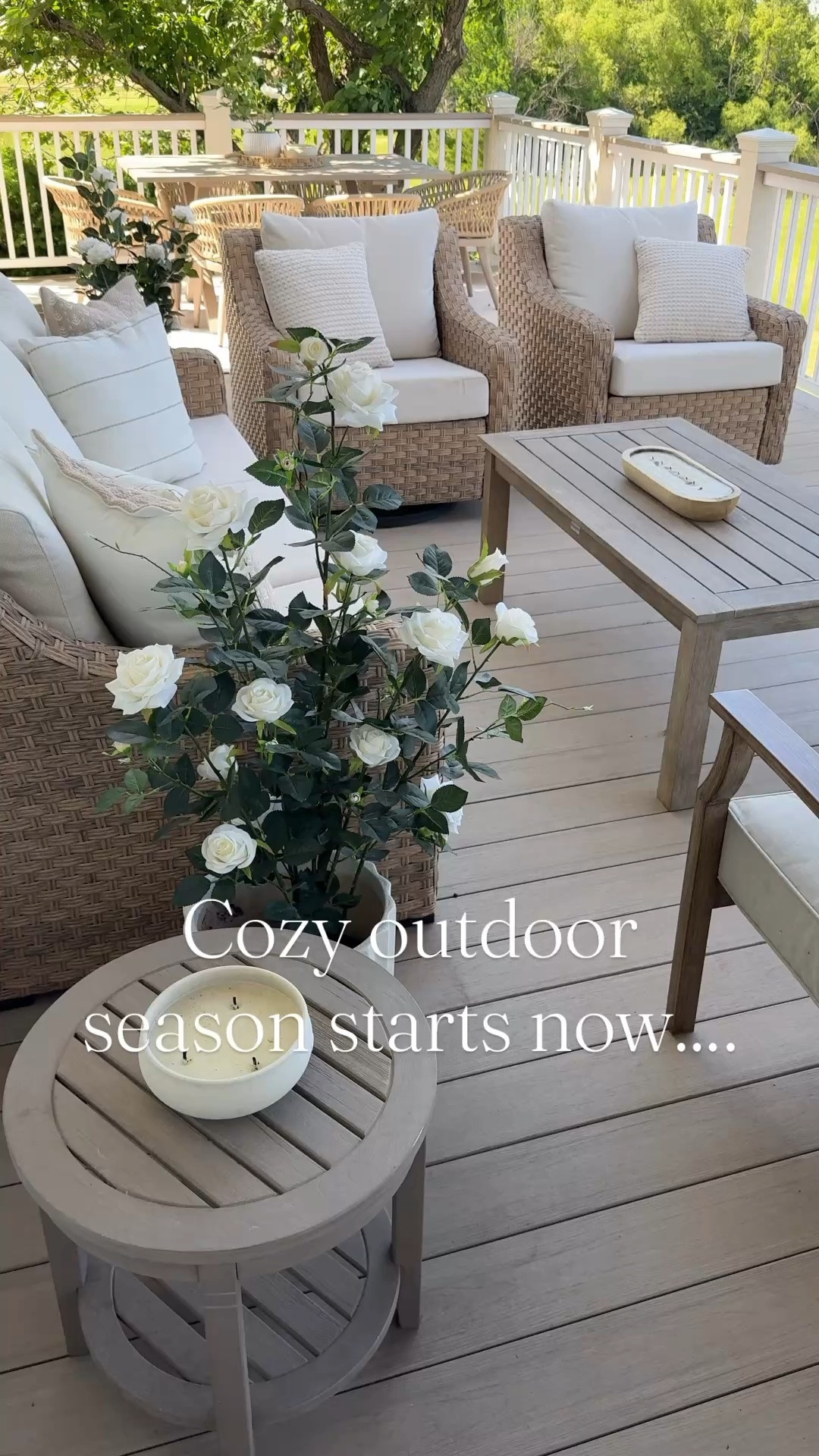 BACK IN STOCK!!!! Best selling outdoor furniture set is back! Ours still looks brand new after three years. It has been uncovered through every kind of weather and has held up amazing. Truly the best value out there at this price point!

Outdoor furniture, outdoor seating set , patio furniture, outdoor decor, outdoor sofa, outdoor chairs

#LTKHome #LTKSaleAlert #LTKSeasonal