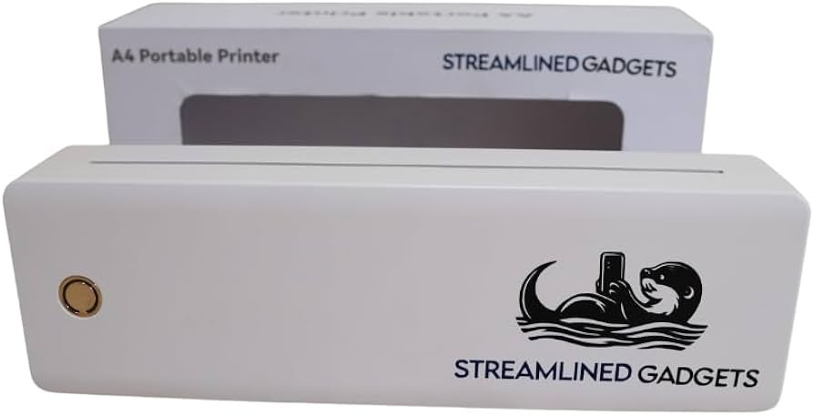 Portable Printers Wireless for Travel, Support 8.5" X 11" US Letter, Bluetooth Thermal Printer Co... | Amazon (US)