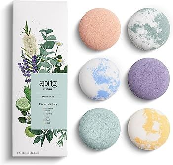 Sprig by Kohler Bath Bomb Gift Set, Hypoallergenic, Made with Natural Botanicals & Premium Skinca... | Amazon (US)