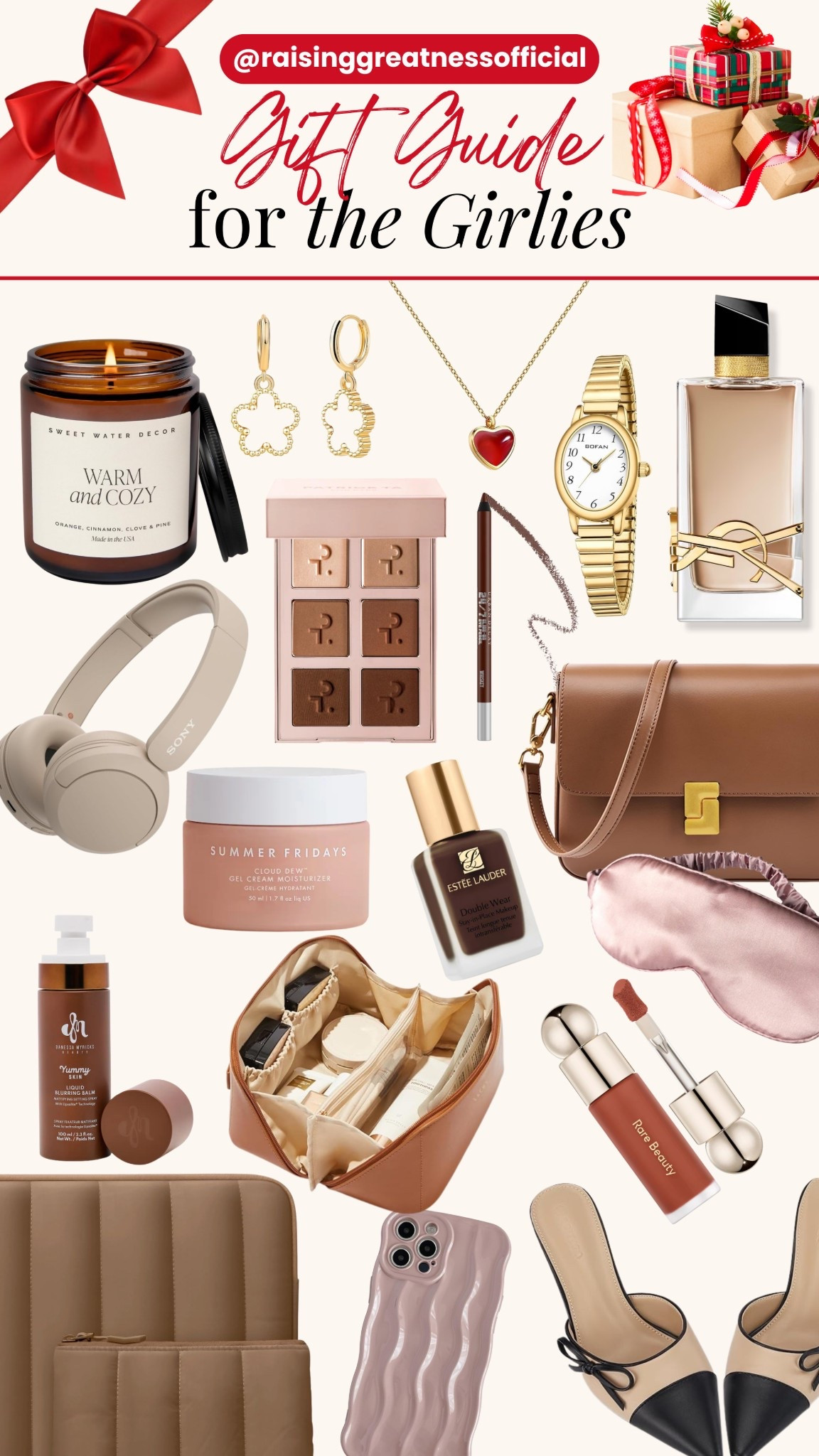 Glow Up Essentials Top Picks + Gift Guide for the Girlies 🎁💗

Looking for the perfect gifts for the girlies? 💗✨ This Glow Up Essentials gift guide is packed with must have beauty products that make anyone feel pampered, polished, and gorgeous. From skincare to hair care to makeup faves, these picks are guaranteed to wow every beauty lover 🎀💄

#GiftGuideForHer #GlowUpEssentials #BeautyGifts #HolidayGiftGuide #GiftsForGirls #BeautyLovers #SelfCareGifts #SkincareGifts #MakeupFavorites #PamperHer

#LTKBeauty #LTKSeasonal #LTKGiftGuide