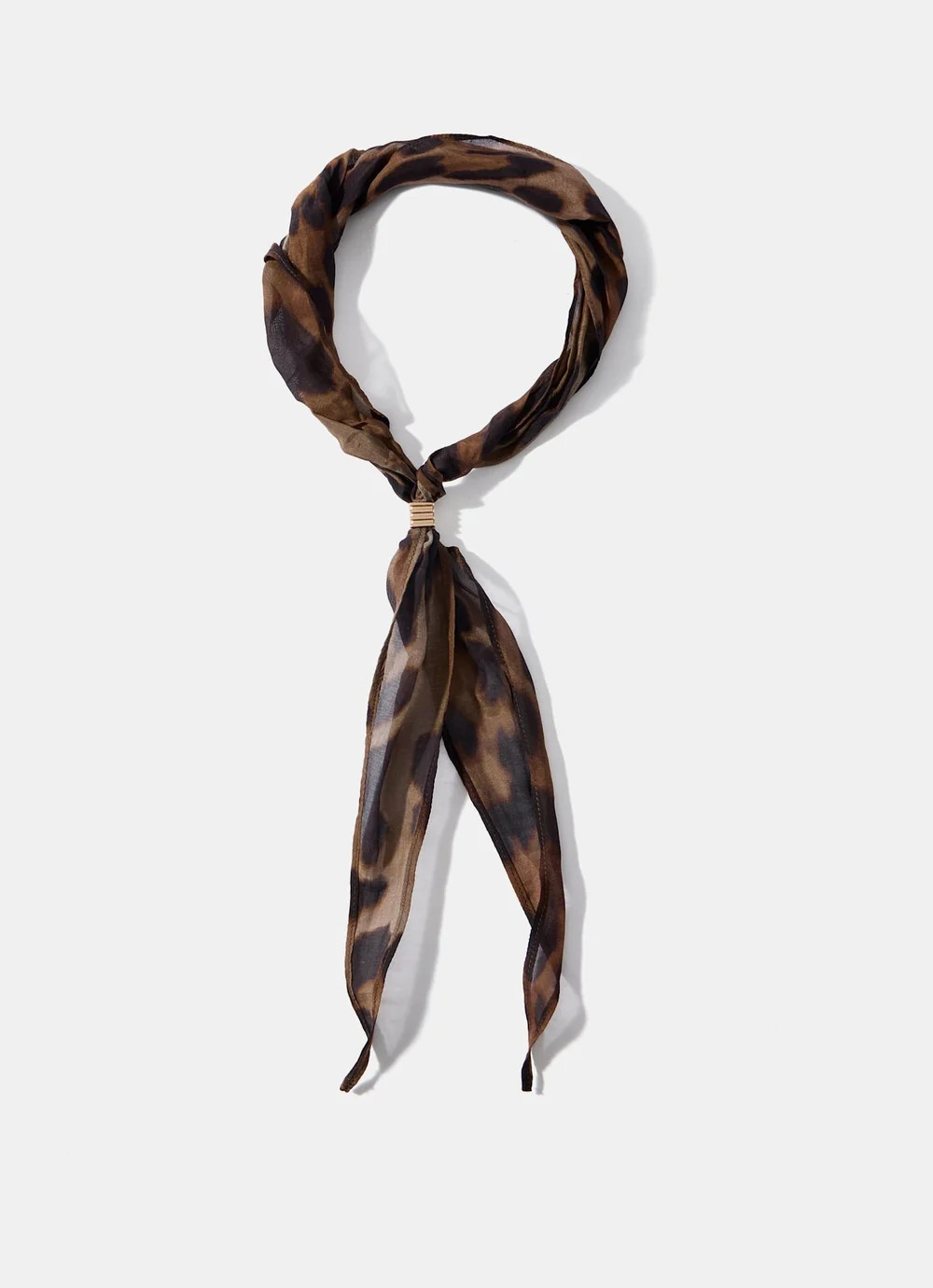 Maddison Animal Print Neck Scarf | Mint Velvet