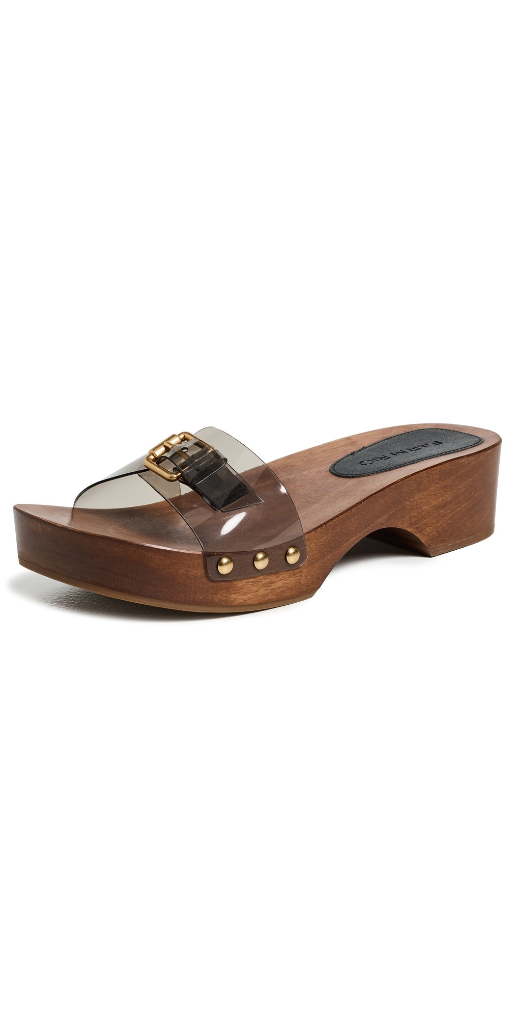 FARM Rio Jelly Clogs Black 8.5 | Shopbop