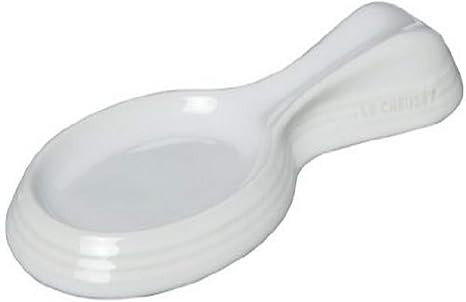 Le Creuset Stoneware Spoon Rest, 10", White | Amazon (US)