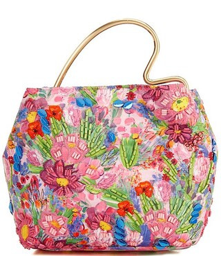 Antonio Melani Floral Printed Statement Handle Bucket Bag | Dillard's | Dillard's