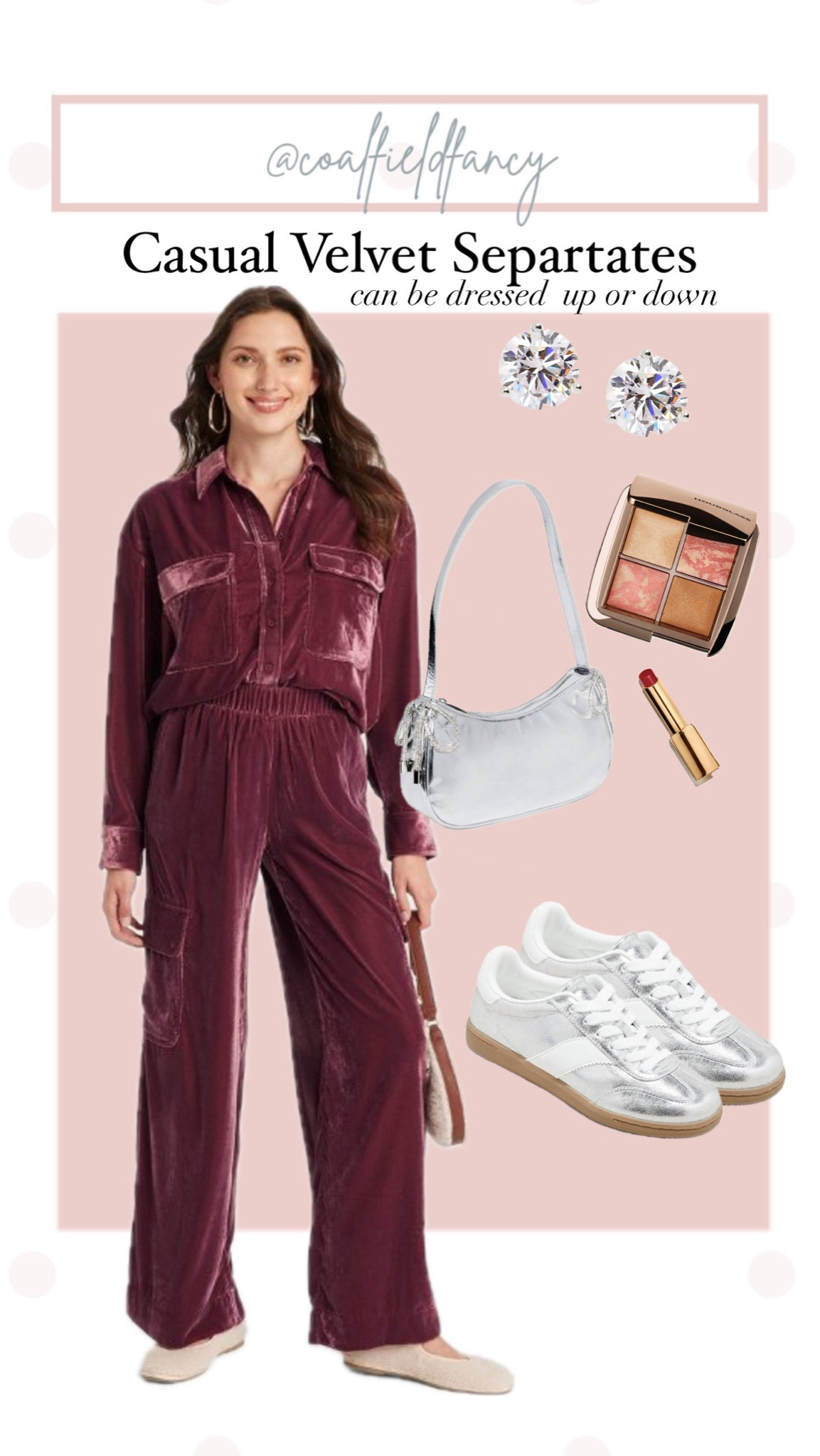 Casual velvet separates 
Can be dressed up
Or down.  30% off today! 

#LTKHoliday #LTKCyberWeek