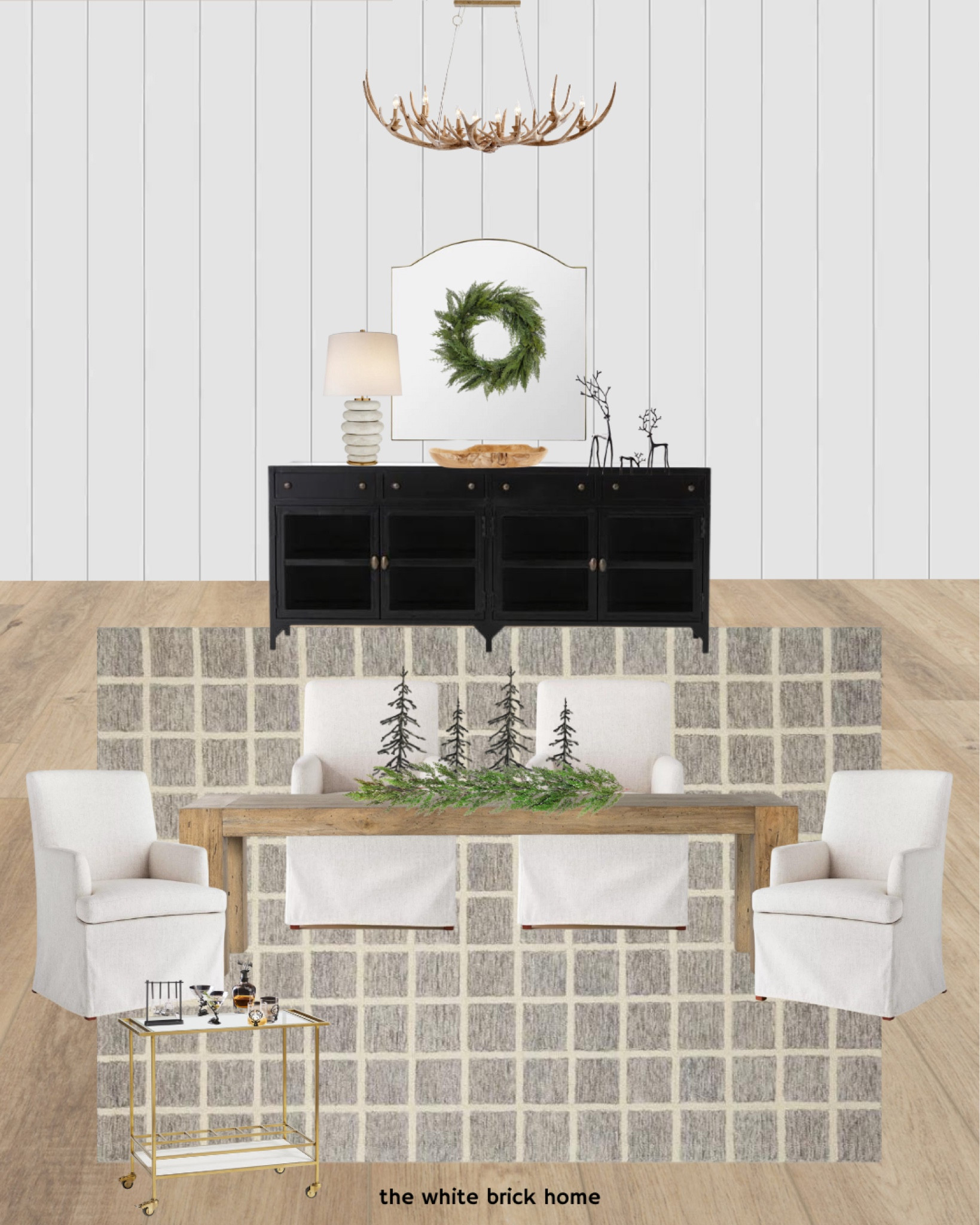 A cozy yet bright dining room design - so many great furniture sales right now! 

Dining room, bar cart, dining table, rug, Loloi rug, sale, Black Friday sale, dining room design, black media console, dining chairs target, pottery barn, wayfair. 

#LTKsalealert #LTKhome #LTKCyberWeek