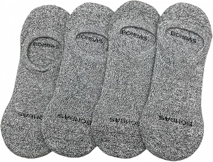 Bombas Socks Men's No Show 4 Pack (Size L) | Amazon (US)