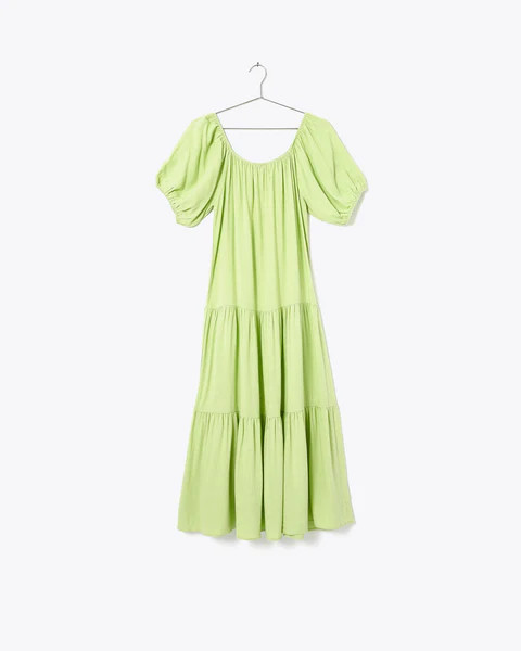 Joni Frock Maxi - Lettuce Green | ban.do Designs, LLC