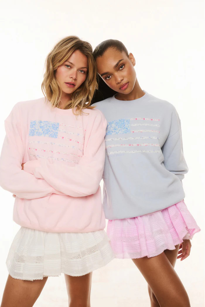 Palo Americana Fleece Pullover | LoveShackFancy