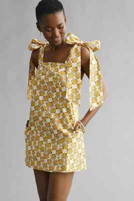 Anthropologie Maeve Tie-Strap Mini Dress size XL new | eBay US