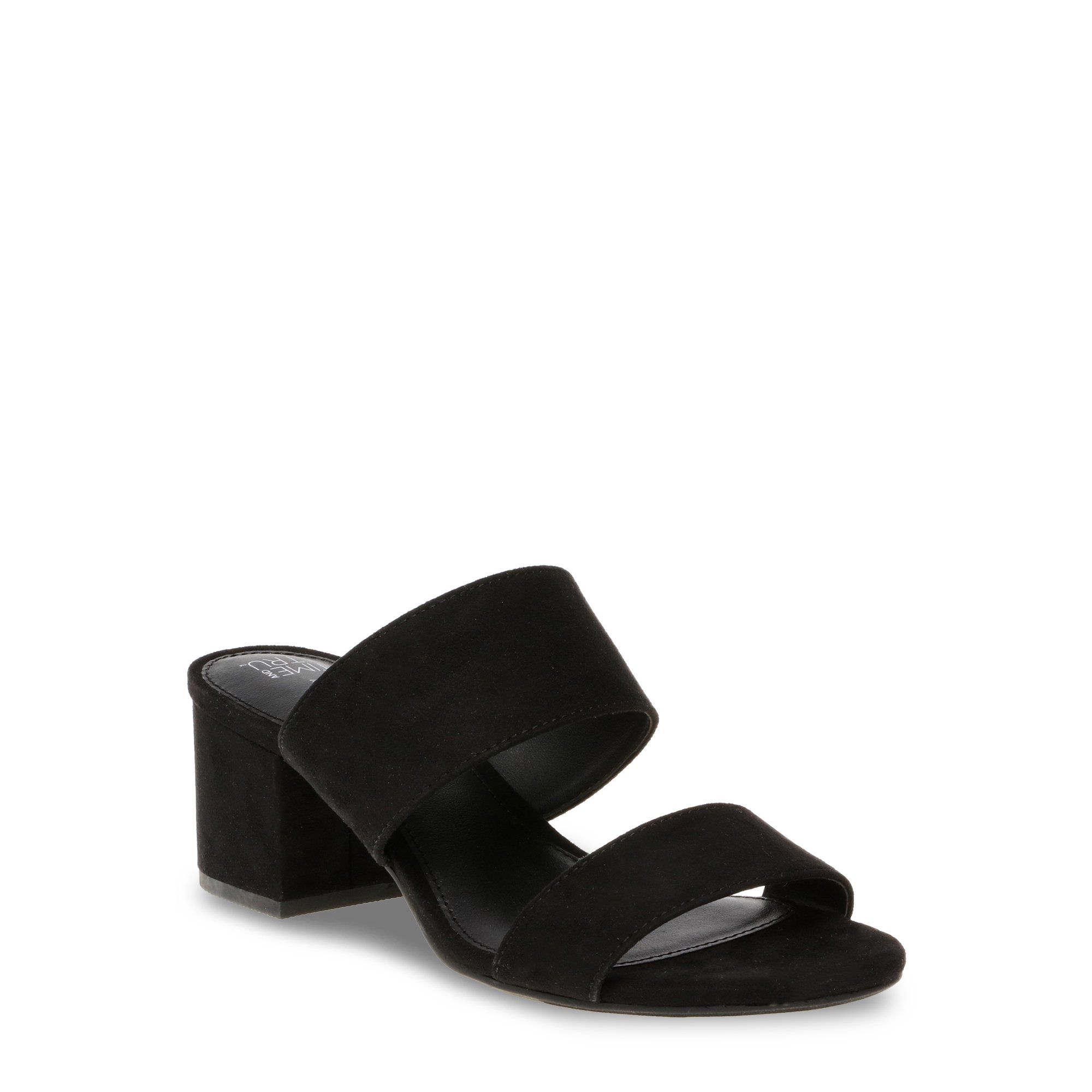 Time and Tru Block Heel Mule (Women's) | Walmart (US)