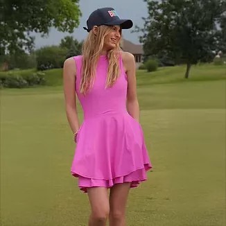 Fore The Girls Women's The Tournament Golf Dress, XS, Bubble Glow | DICK'S Sporting Goods
