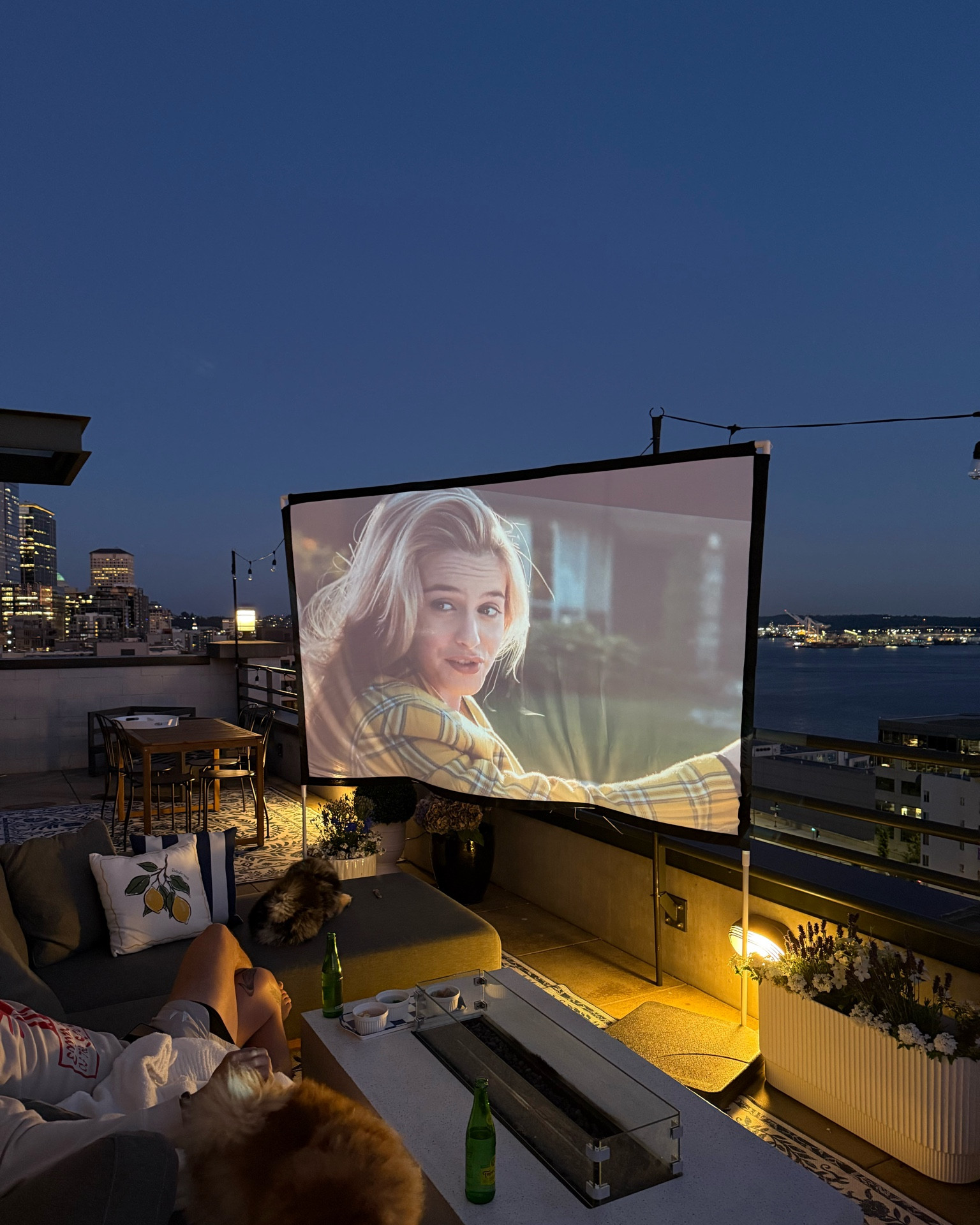 Linking our outdoor movie setup: our projector and screen! 

#LTKSeasonal #LTKHome #LTKParties
