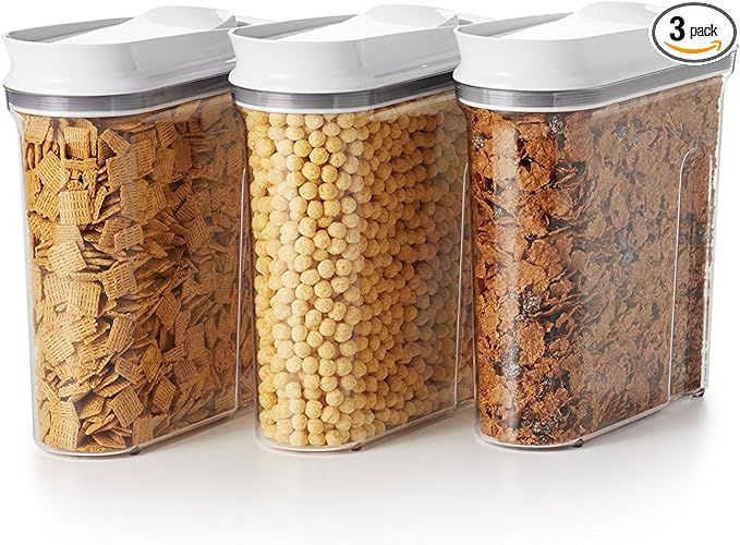 OXO Good Grips 3-Piece POP Cereal Dispenser Set | Amazon (US)