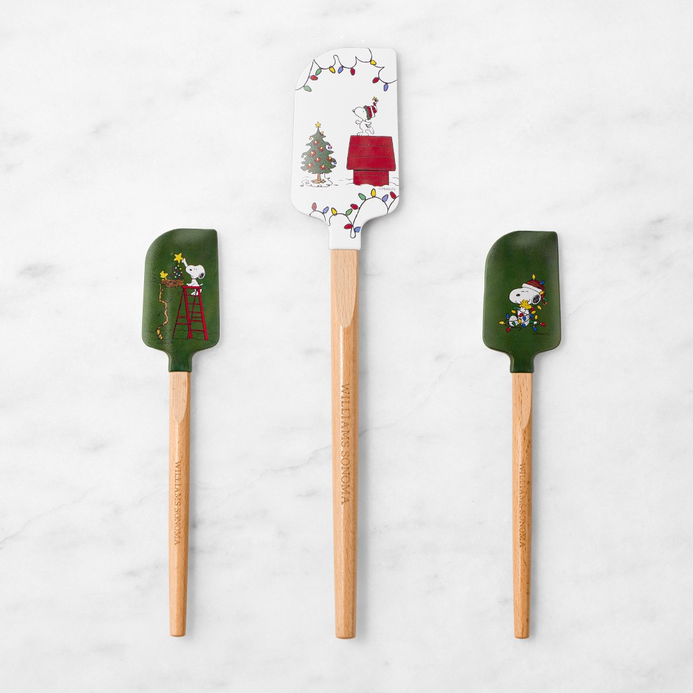 PEANUTS™ x Williams Sonoma Holiday Spatulas | Williams-Sonoma