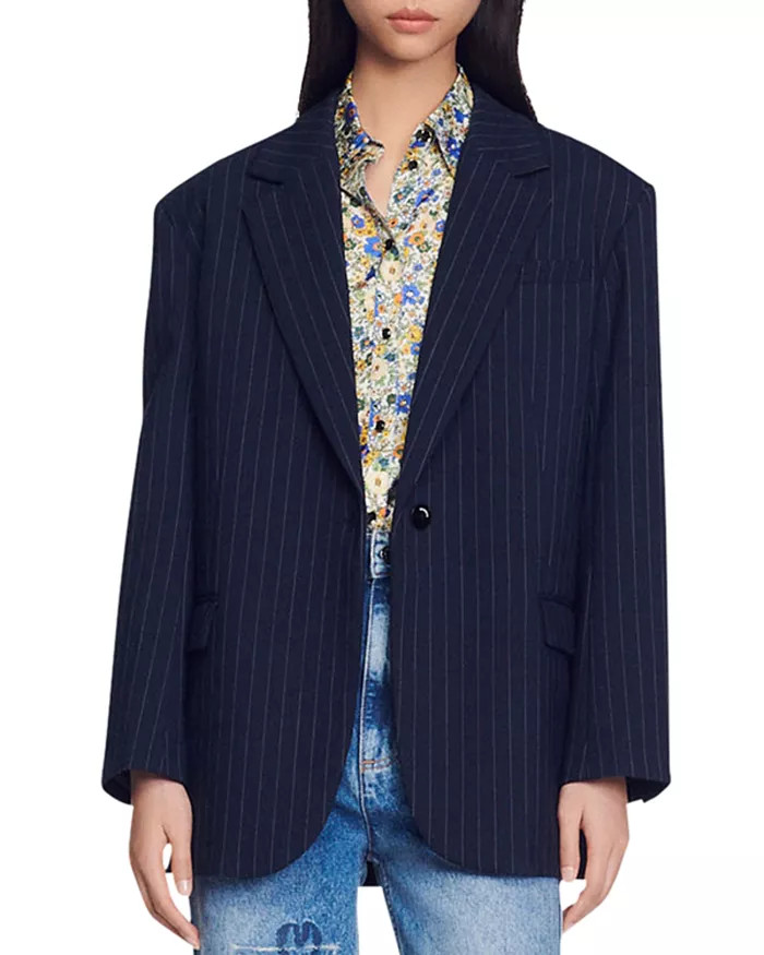 Diane Pinstriped Blazer | Bloomingdale's (US)