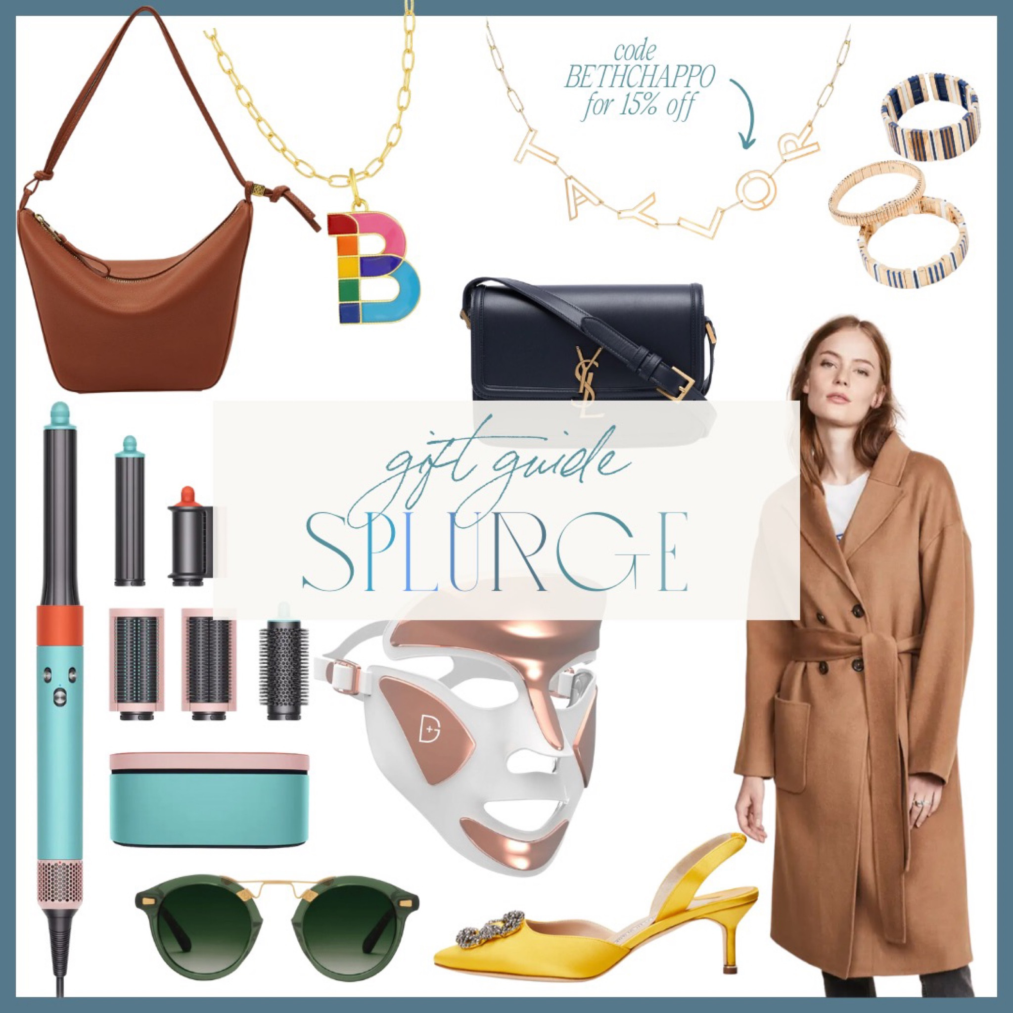 Holiday Gift Guides // Splurge 

We’ve all got those “splurge” items we’ve been eyeing all year long! Here are some of my top favorite splurge items that I believe are worthy of treating yourself to! 



#LTKHoliday #LTKstyletip #LTKGiftGuide