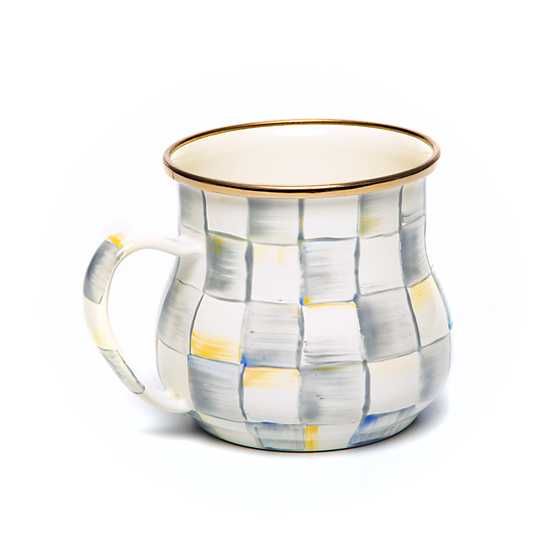 Sterling Check Mug | MacKenzie-Childs