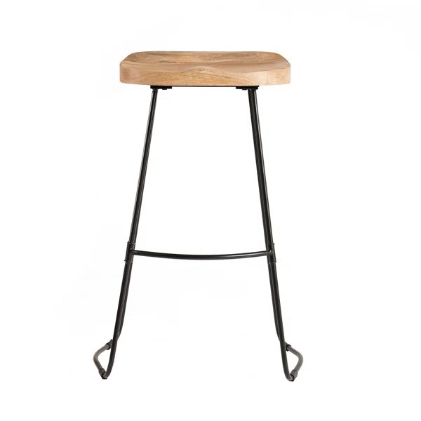 Dispatch Solid Wood 29.75" Bar Stool | Wayfair North America