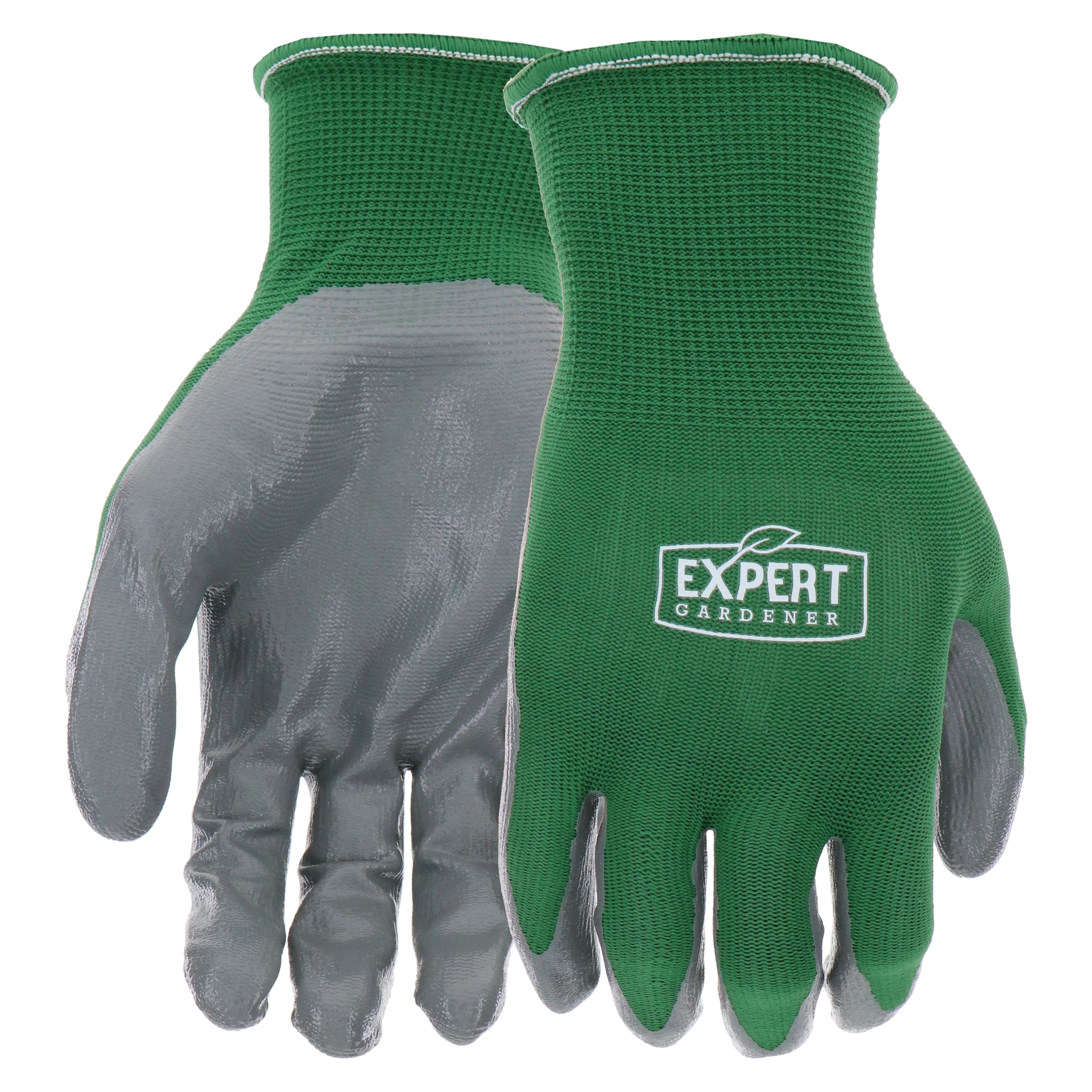 Expert Gardener Women's 5 Pair Nitrile Garden Gloves, Medium | Walmart (US)