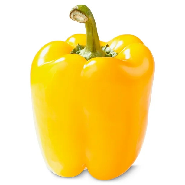 Fresh Yellow Bell Pepper, Each - Walmart.com | Walmart (US)